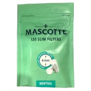    Mascotte Slim Mentol - 120  (6mm)